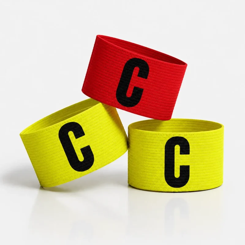 Captain armband 2 yellow & 1 red