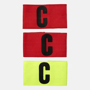 Kaptensbindel 2 röd 1 gul