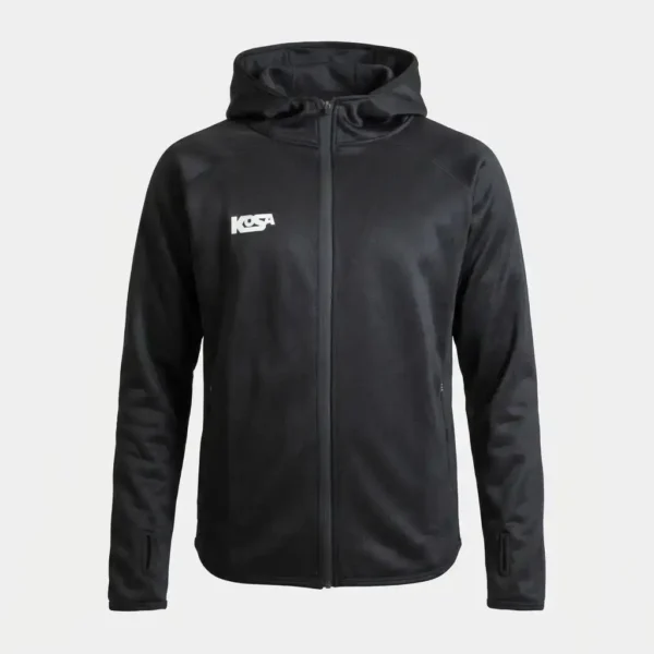 Zip Hoodie Team Core (Black) - Image 6