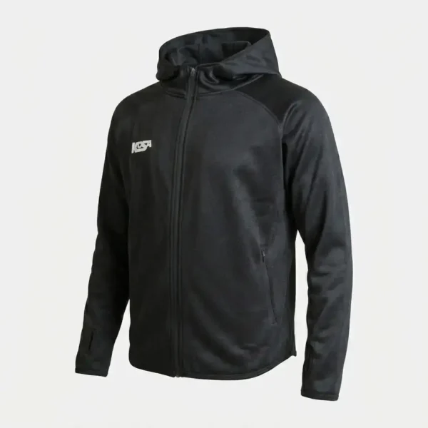 Zip Hoodie Team Core (Black) - Image 8