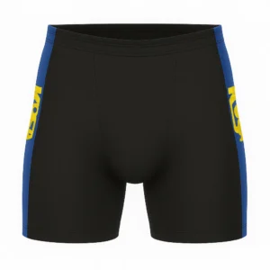 Susp-byxa blå/svart