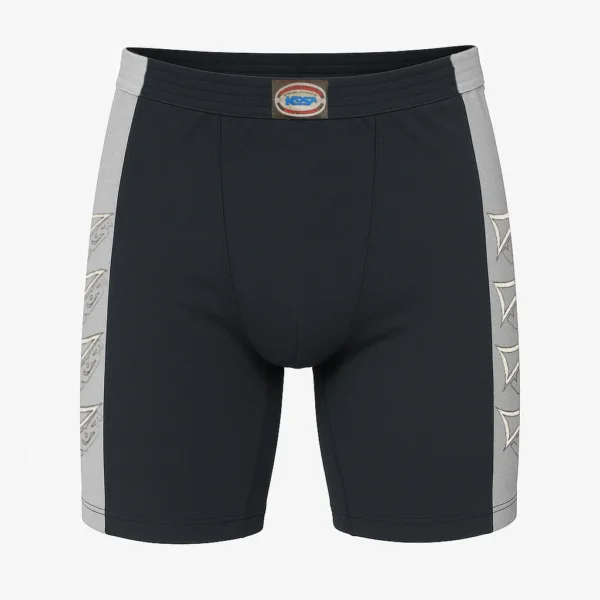 Boxer shorts (jockstrap) Black/grey - Image 3