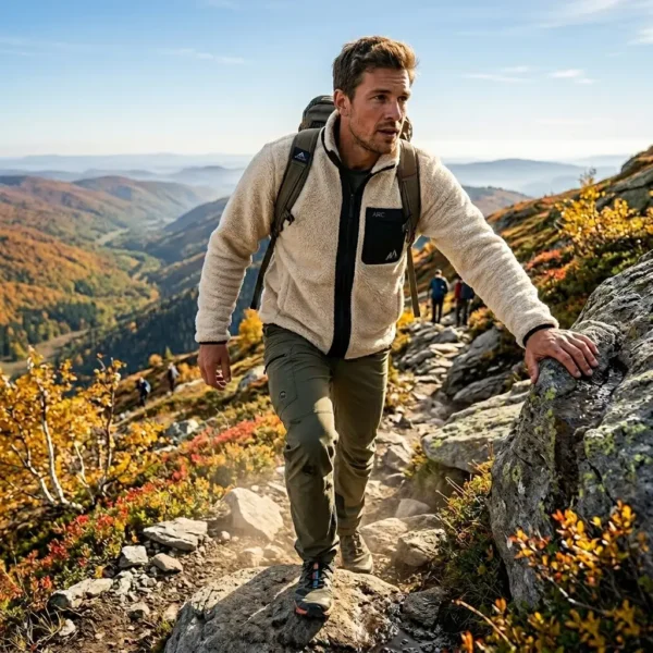 Pile Fleece Jacket Arc Team Performance - Nature - Image 7