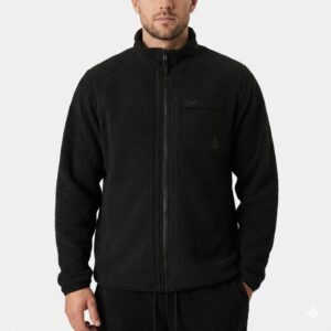 Pile Fleece Jacket Arc Team Performance - Black